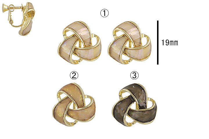 Multi Clip On Earrings