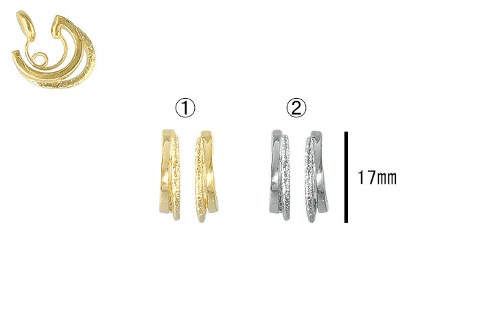 Non-pierced earrings, loop fit