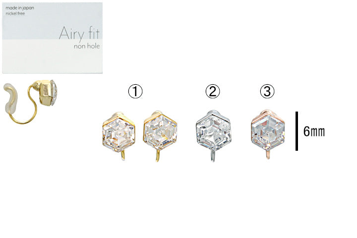 Non-pierced earrings Airy Fit