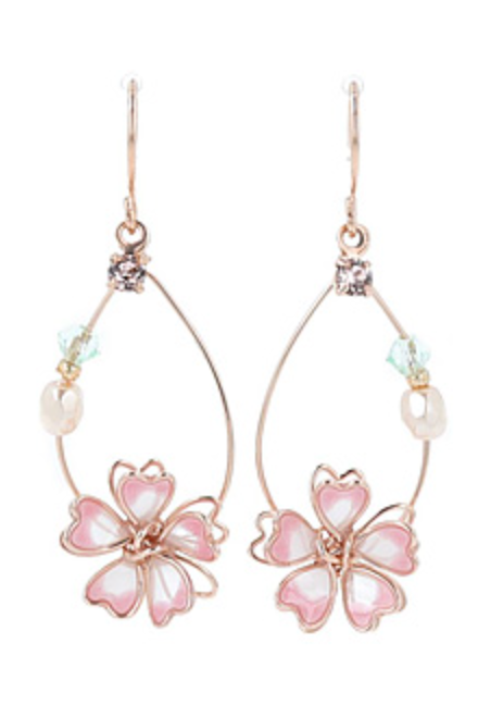 Sakura Pearl Earrings