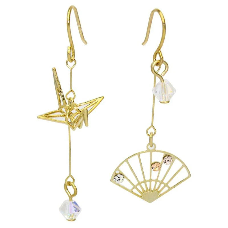 Crane Earrings