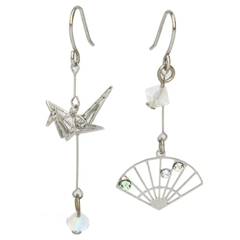 Crane Earrings