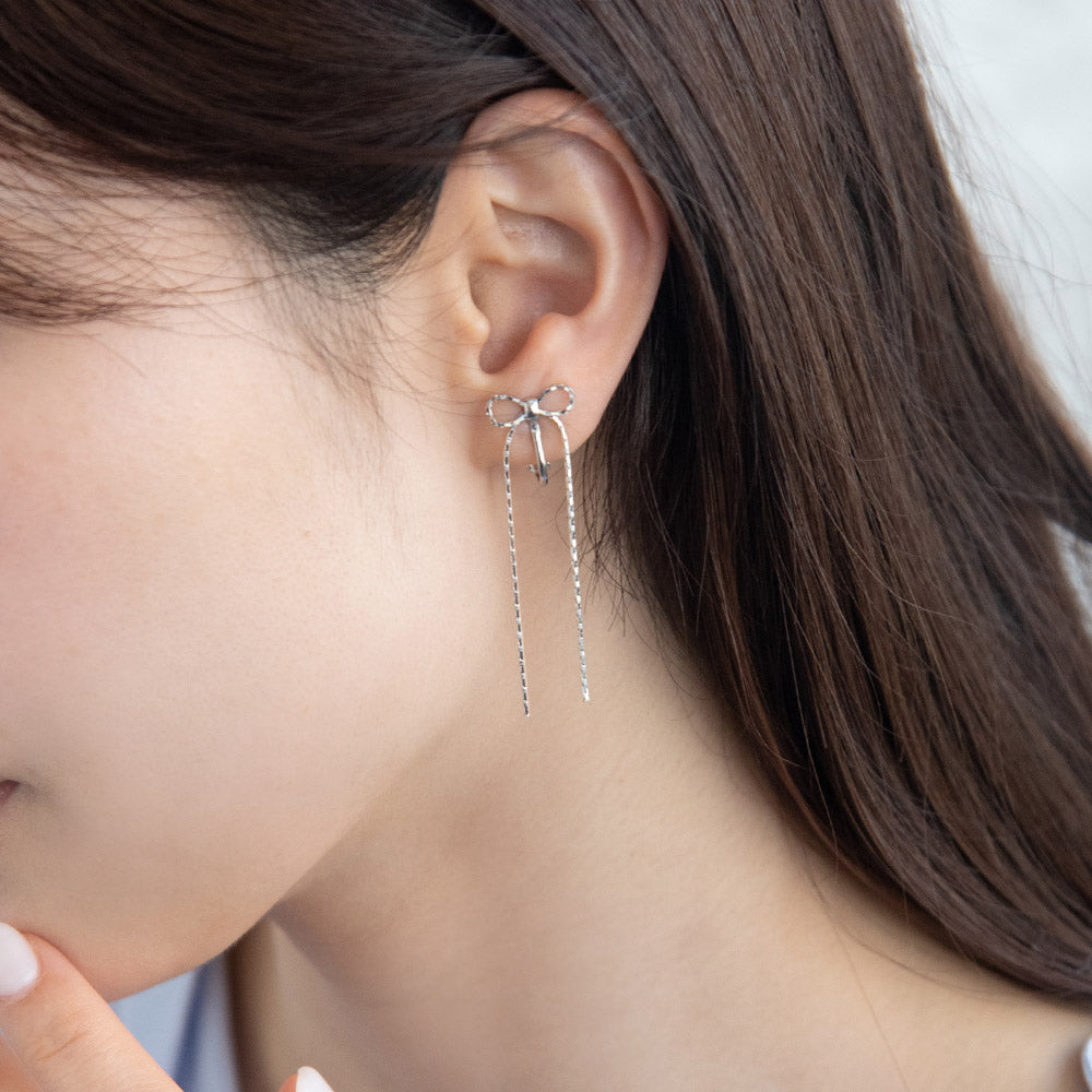 Bow Clip On Earing