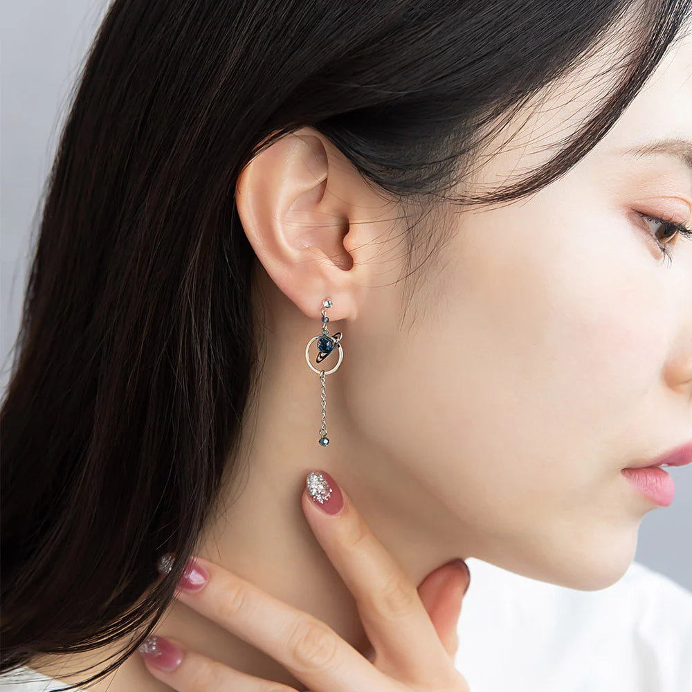 Planetary Orbit Drop Plastic Earrings