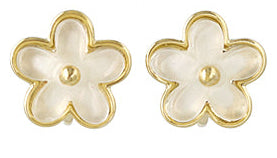 Flower Clip-On Earrings