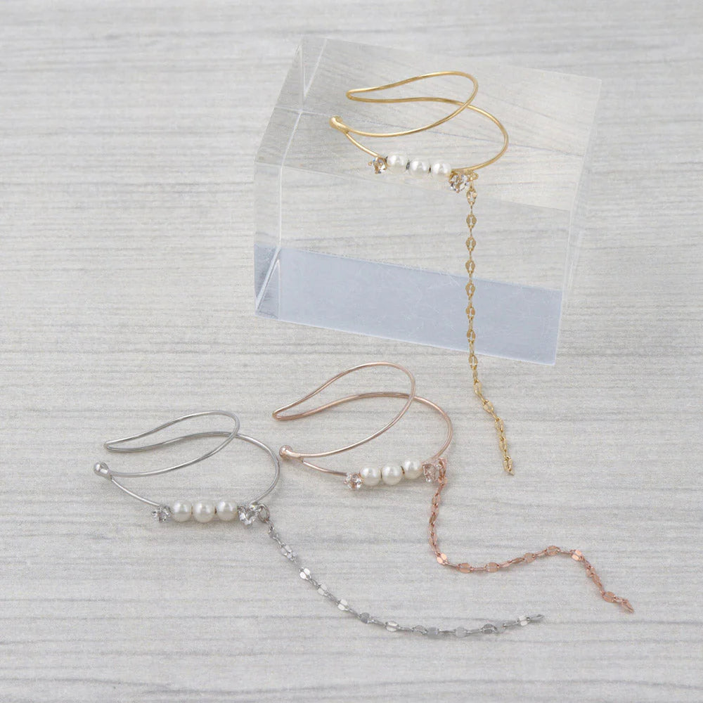 Long Chain Double Ear Cuff