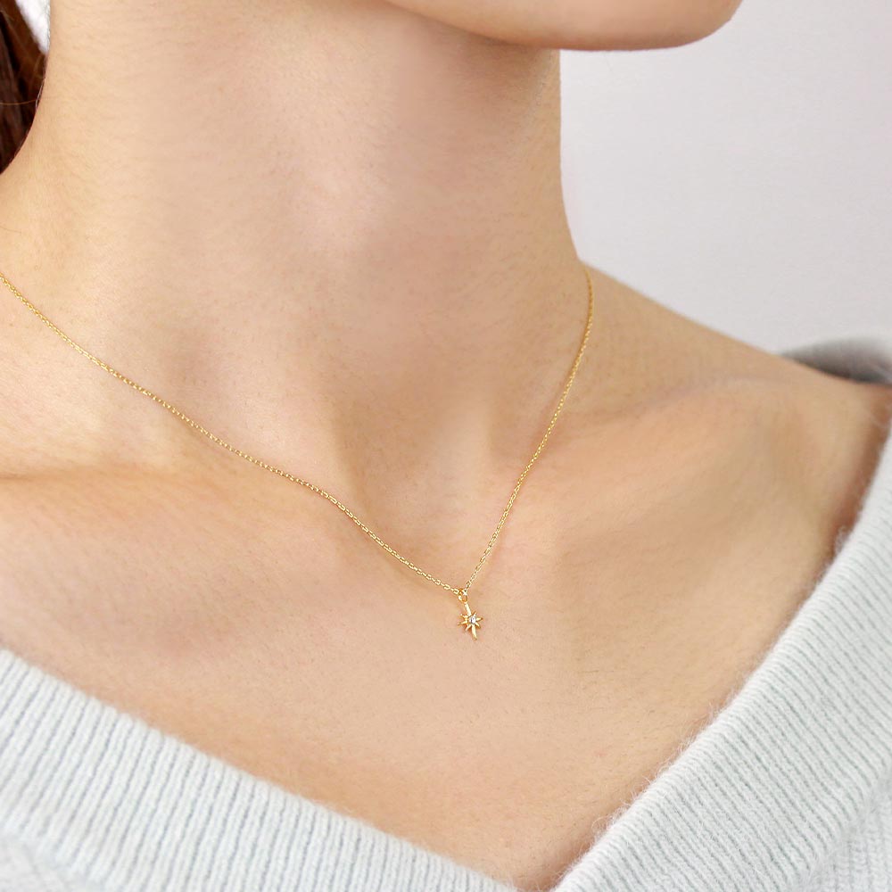 Celestial North Star Necklace