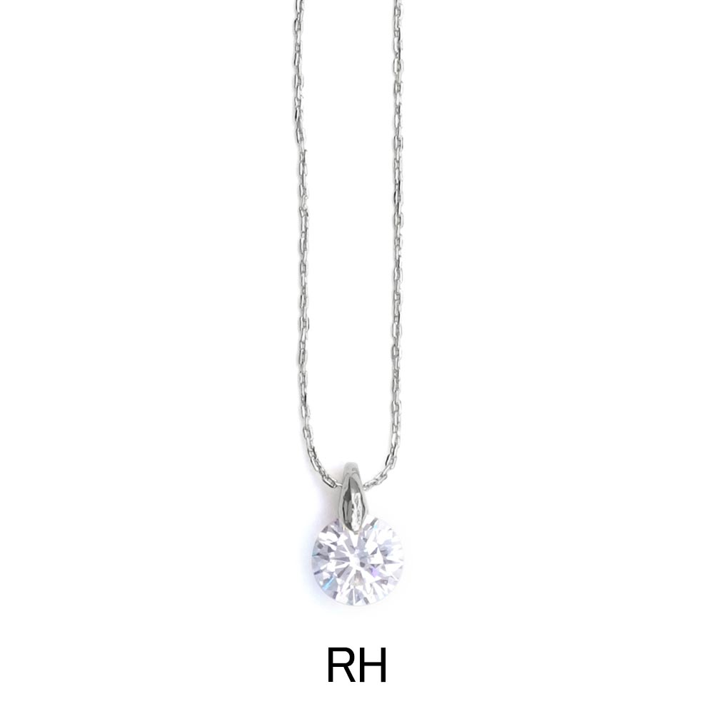 Magnetic Crystal Solitaire Necklace