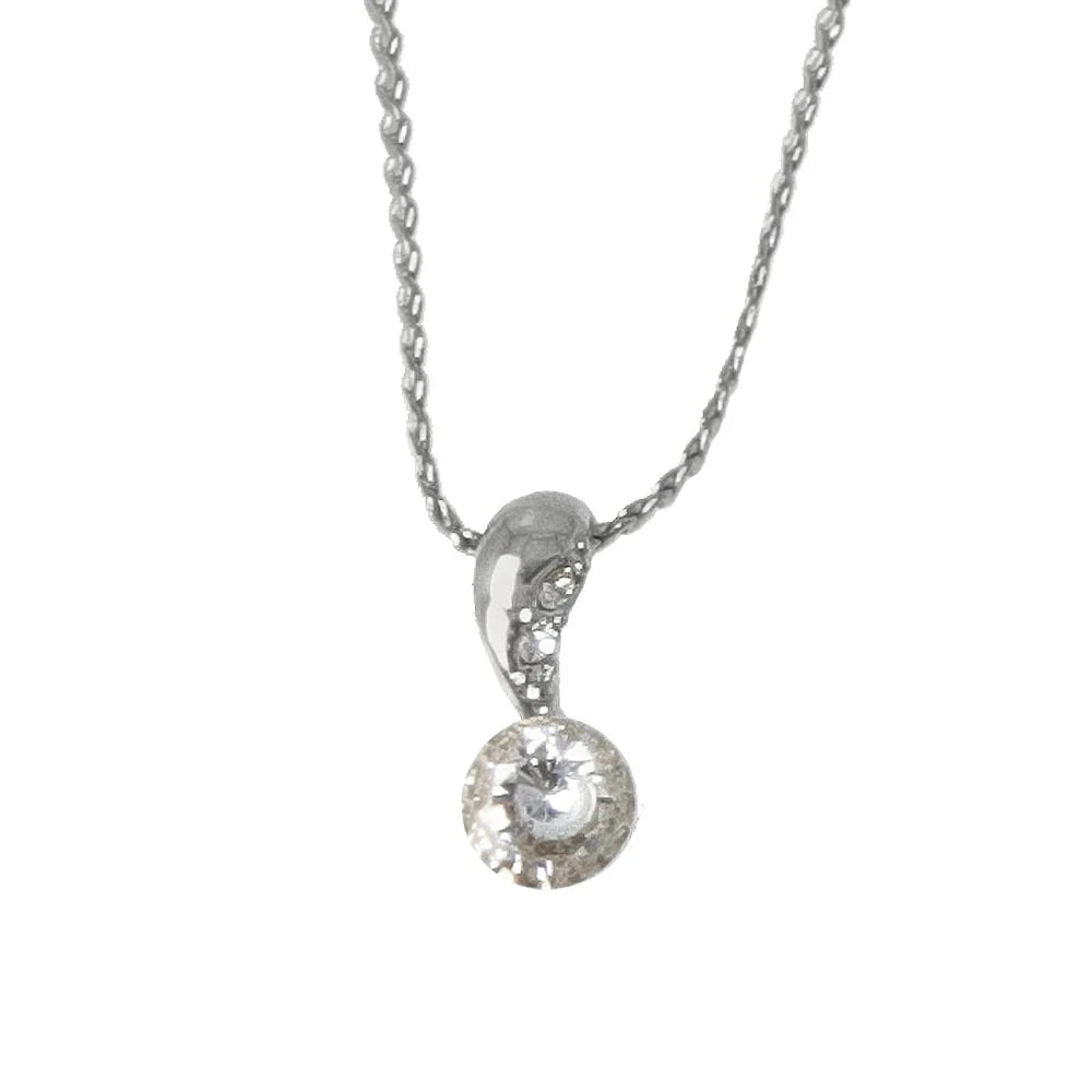 Tiny Cubic Zirconia Pendant