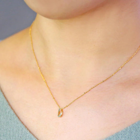 Open Pear Pendant