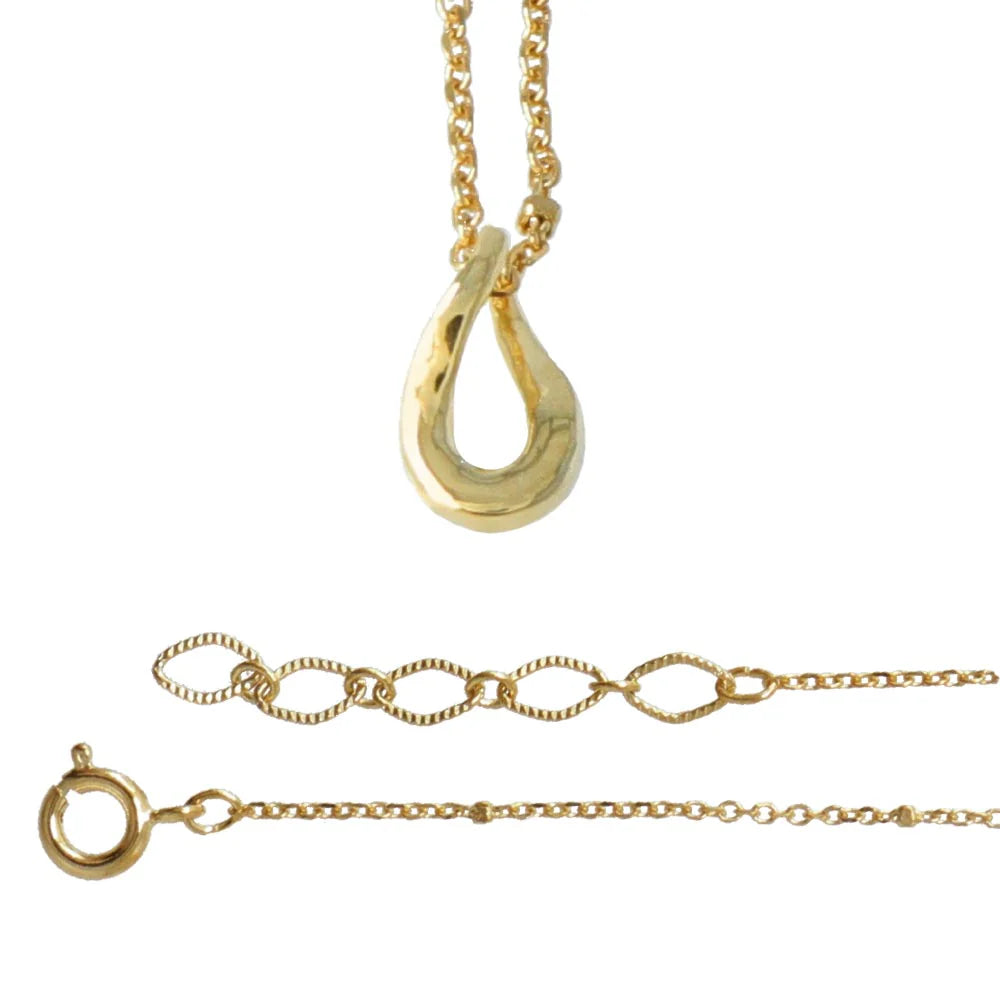 Open Pear Pendant