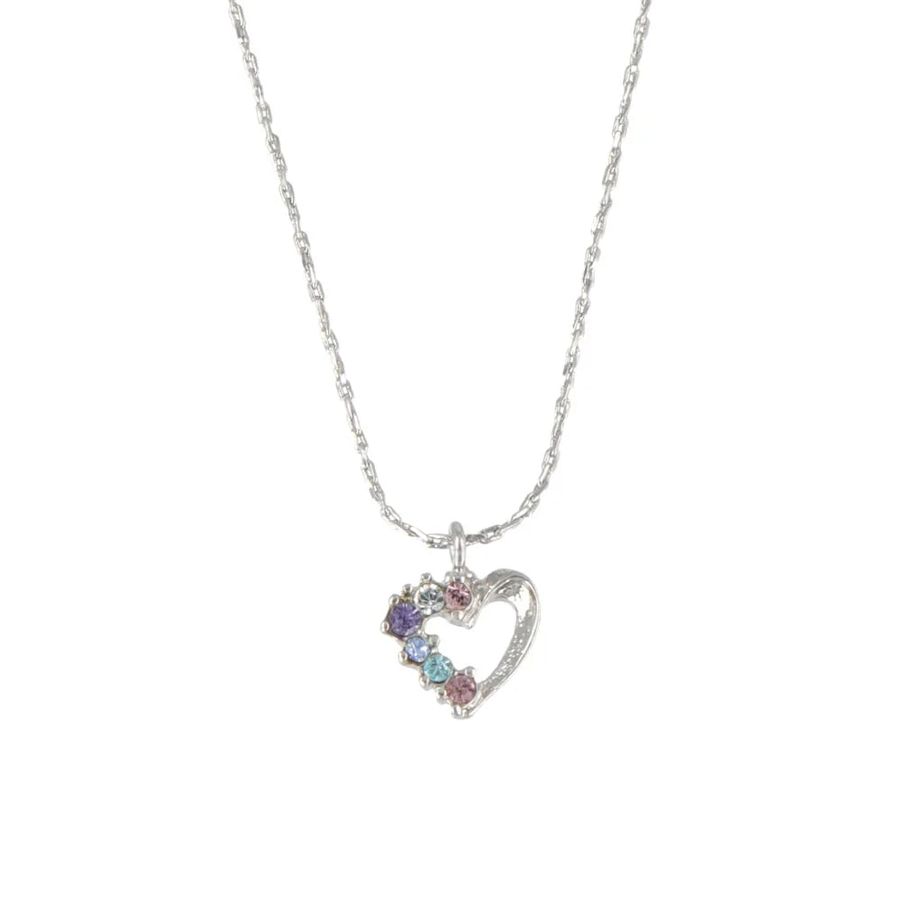 Jeweled Heart Necklace