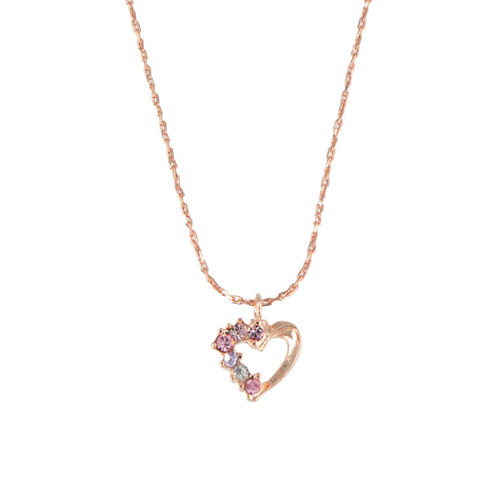 Jeweled Heart Necklace