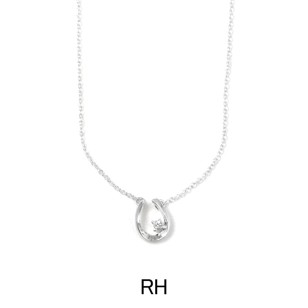 Lucky Horseshoe Crystal Necklace