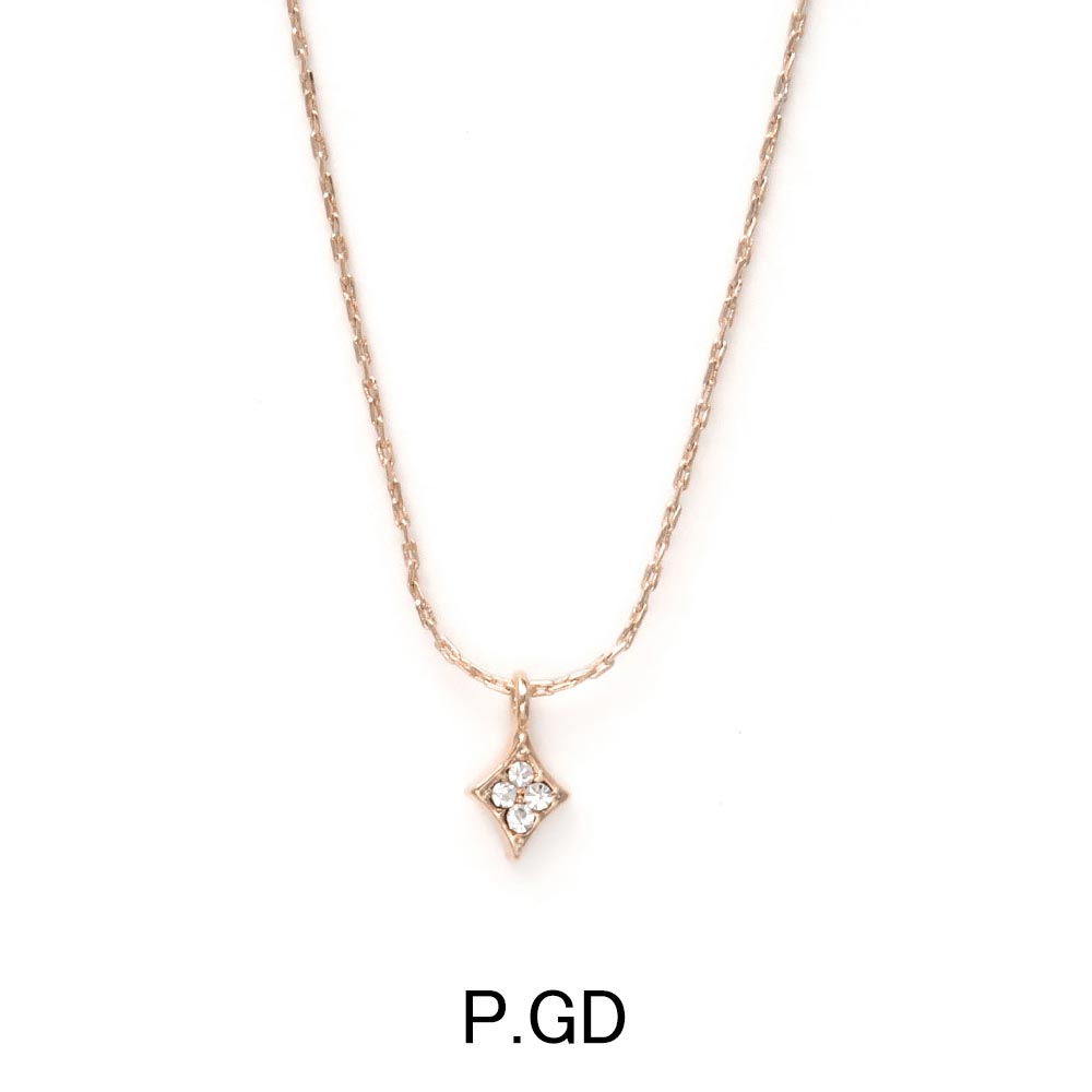 Twinkle Diamond Charm Necklace