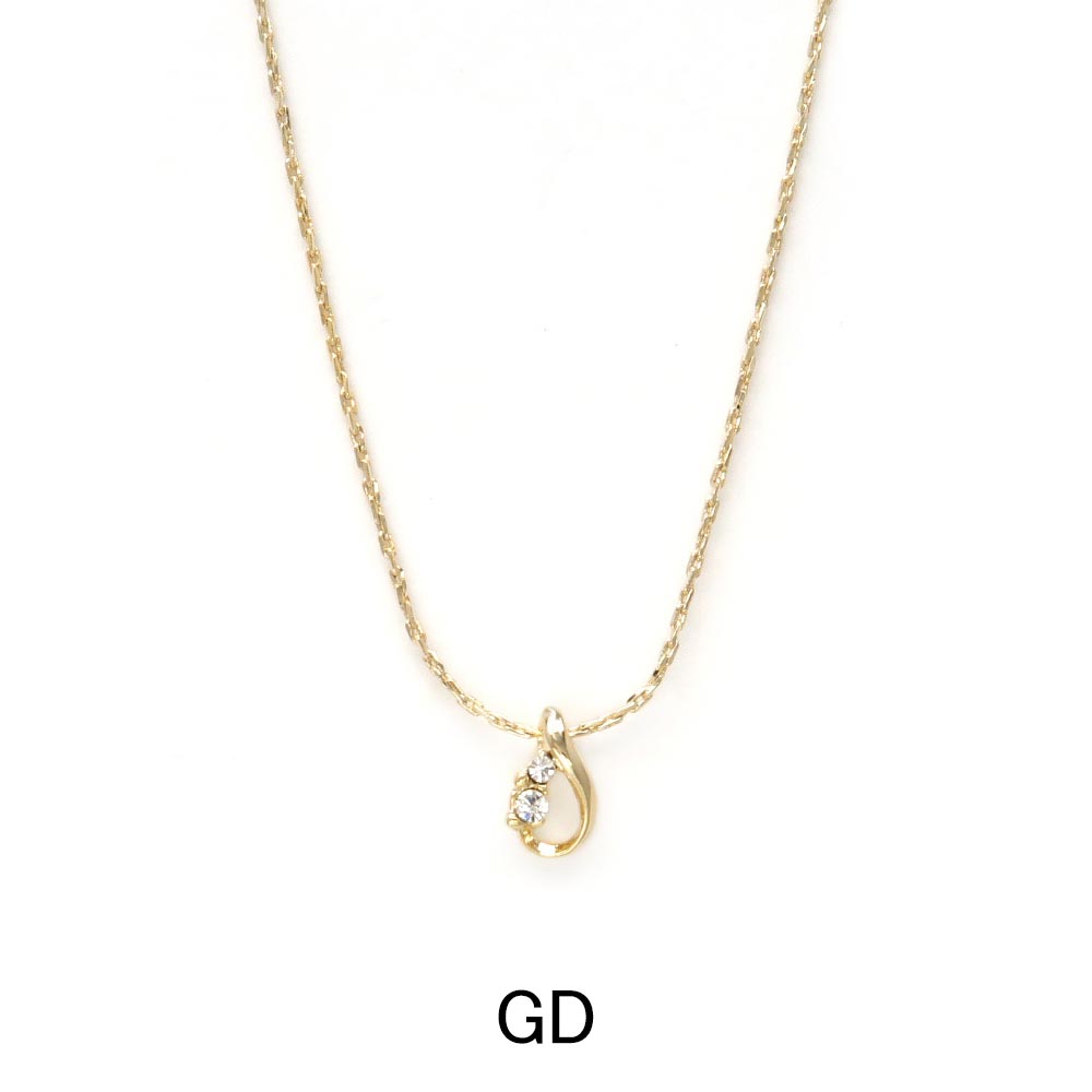 Infinity Drop Crystal Necklace