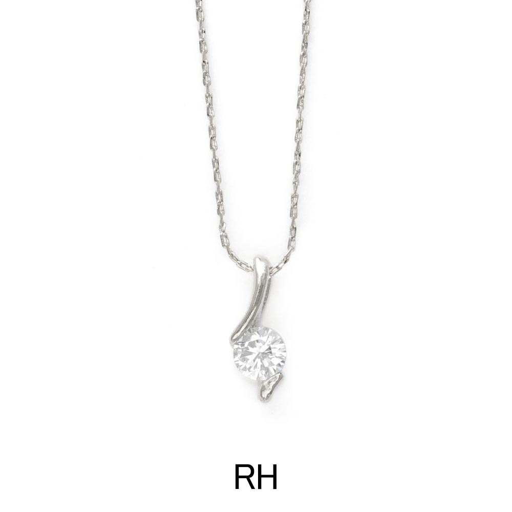 Magnetic Crescent Crystal Necklace