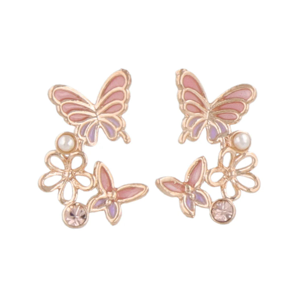 Butterfly Cluster Earrings