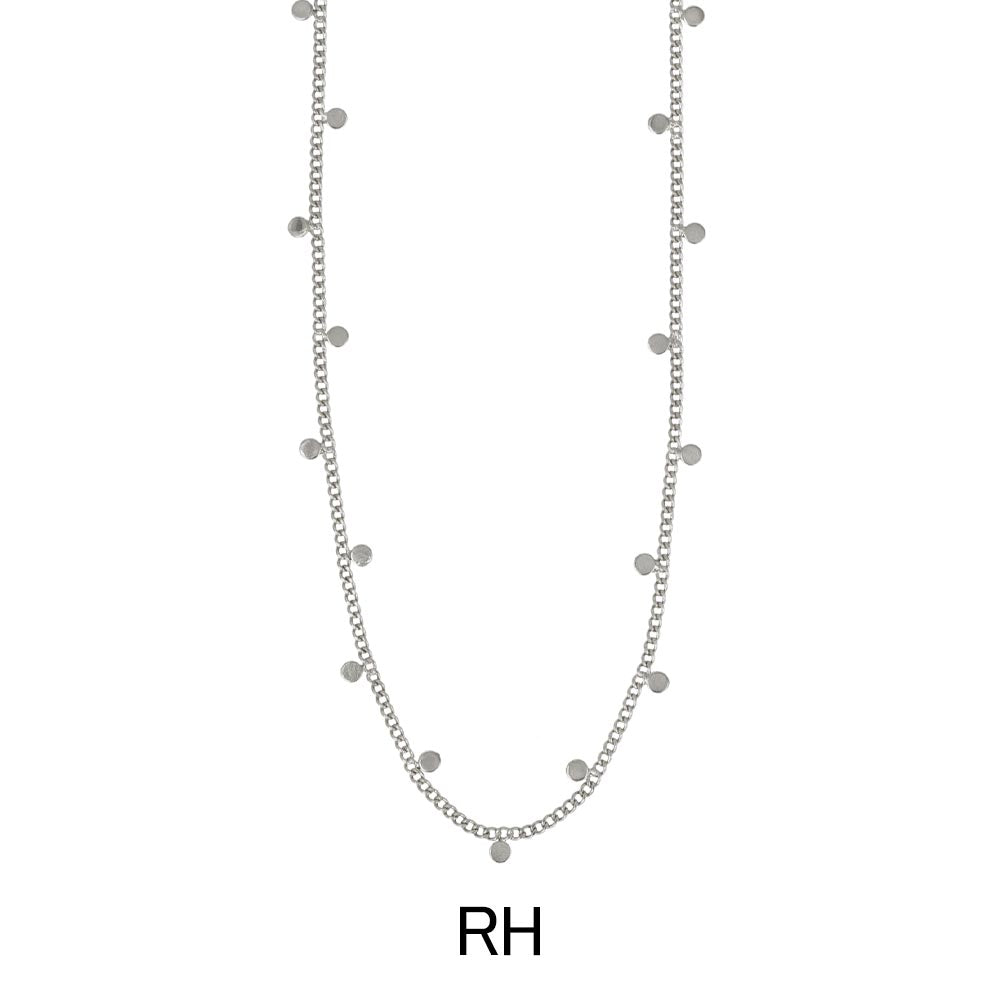 Dainty Disc Layered Necklace