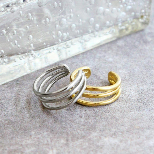 Triple Band Ear Cuff