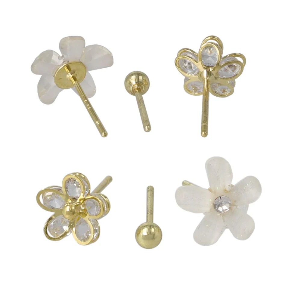 Mixed Flower Stud Pack
