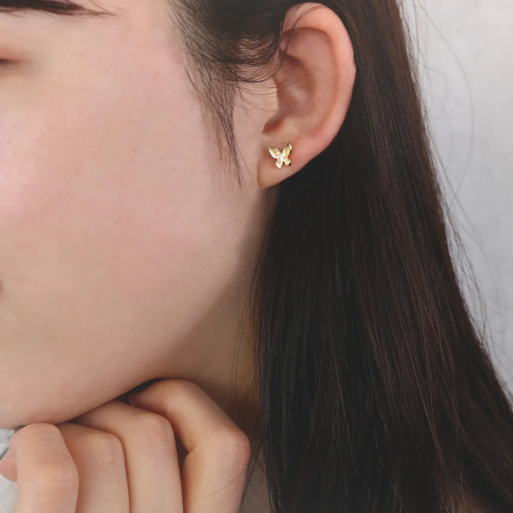 Butterfly Plastic Earring Set