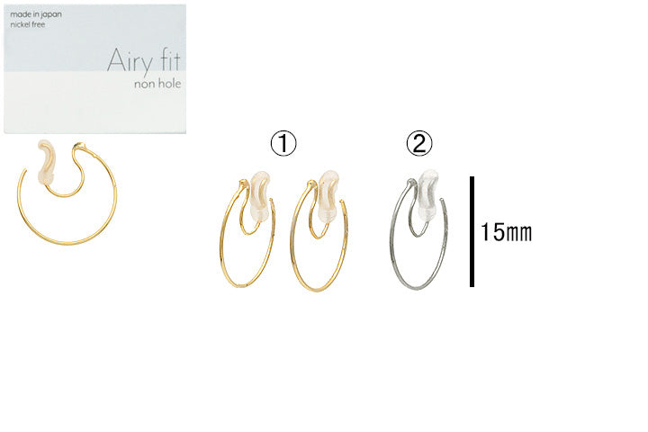 Non-pierced earrings Airy Fit