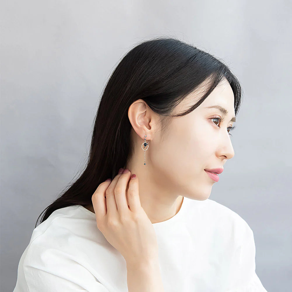 Planetary Orbit Drop Plastic Earrings