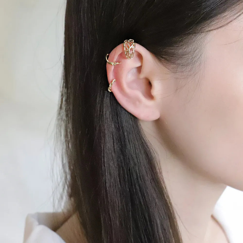 Essential Hoop Ear Cuff Set