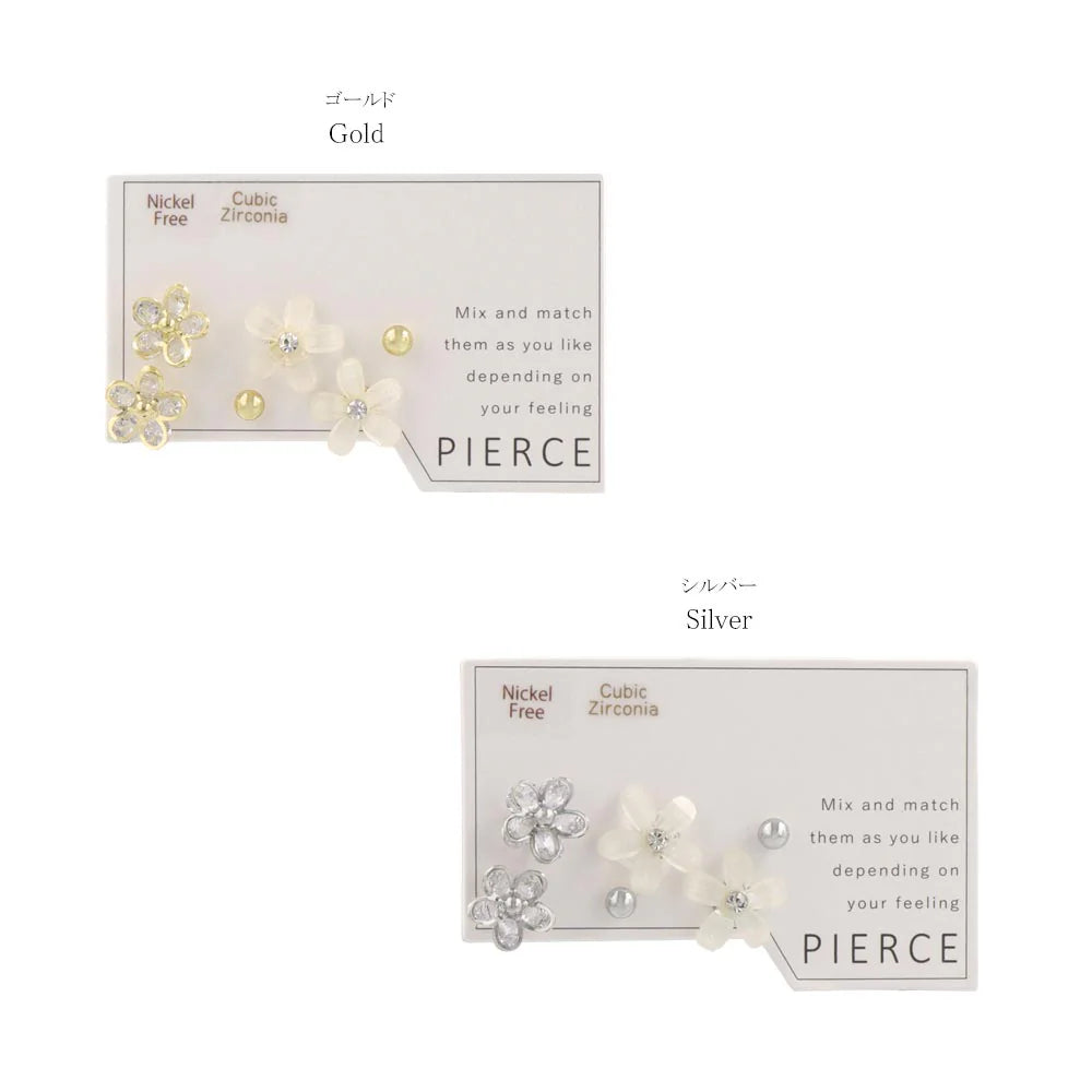 Mixed Flower Stud Pack