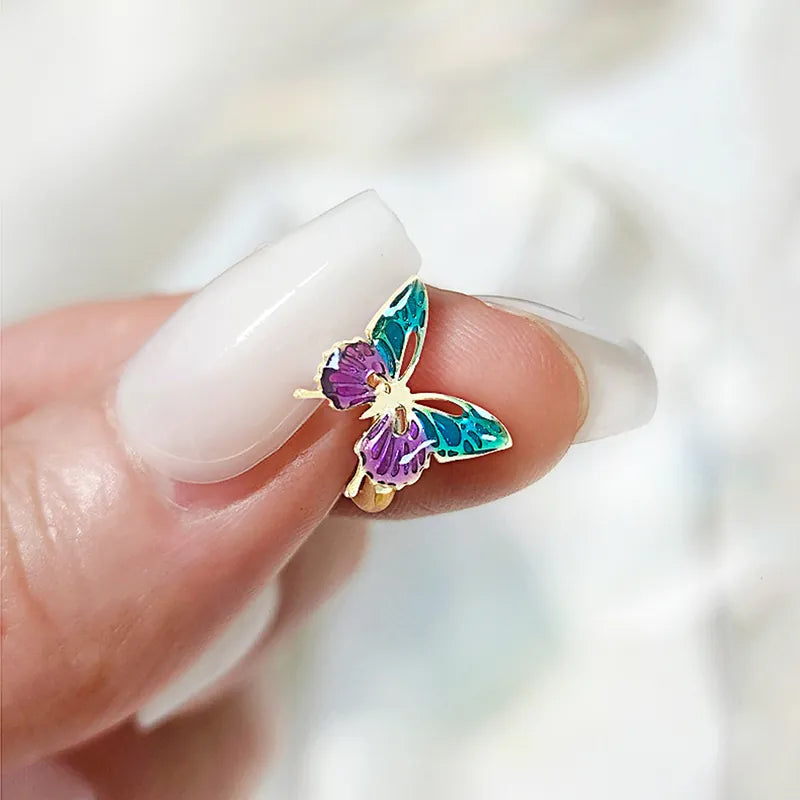 Butterfly Hoop Ear Cuff