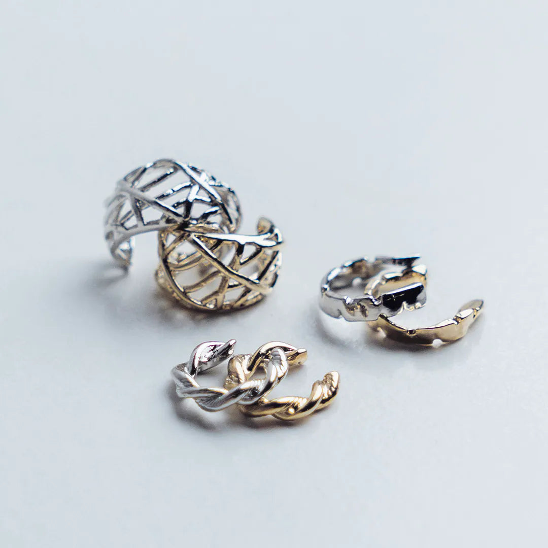 Essential Hoop Ear Cuff Set