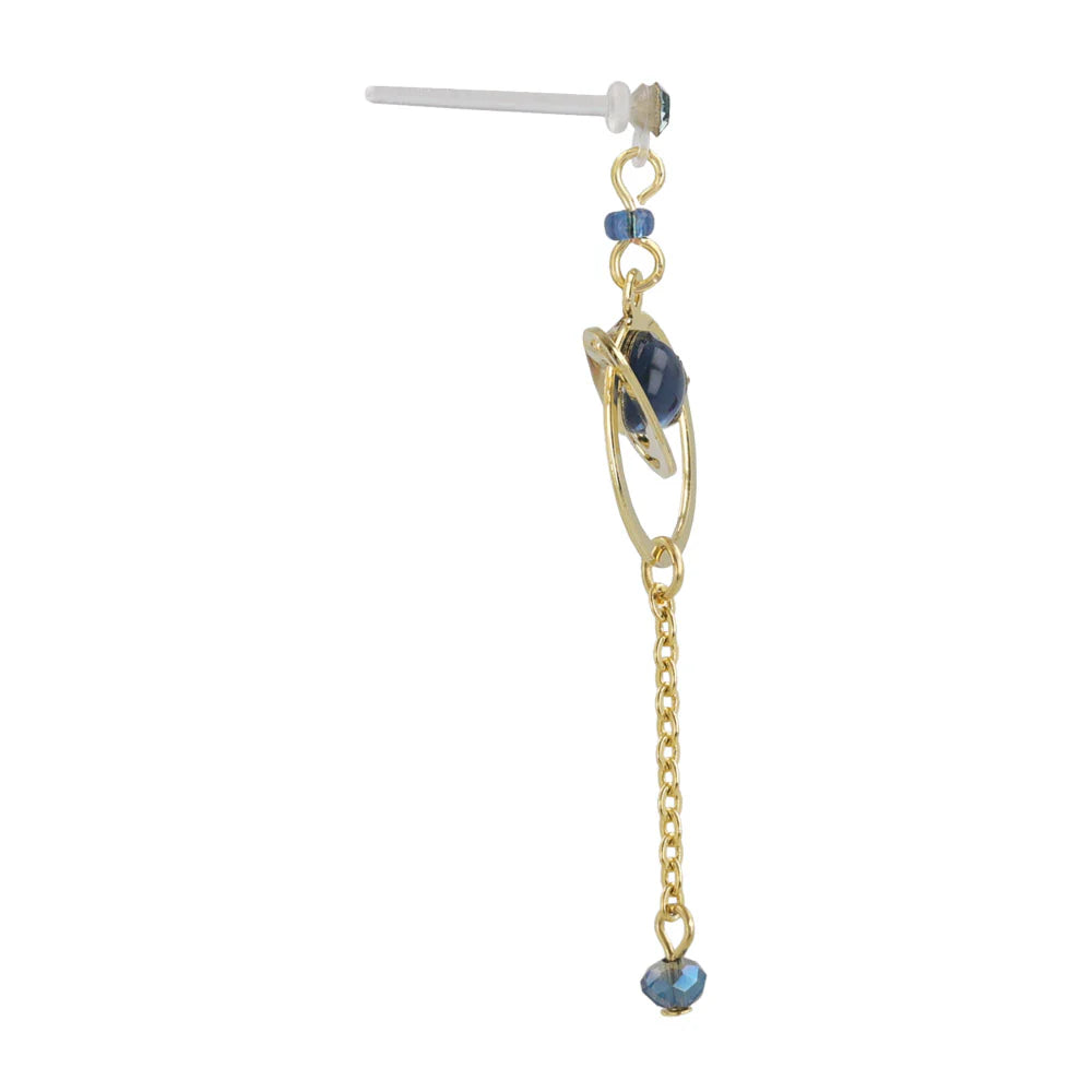 Planetary Orbit Drop Plastic Earrings