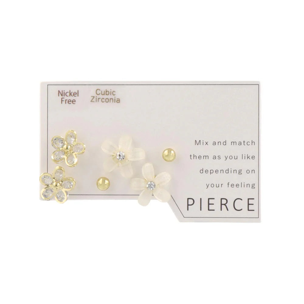 Mixed Flower Stud Pack