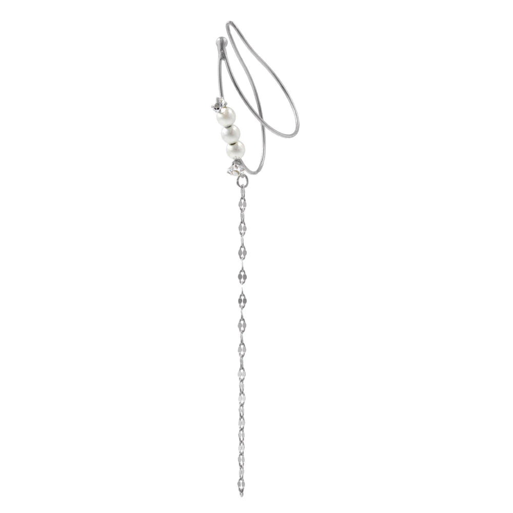 Long Chain Double Ear Cuff