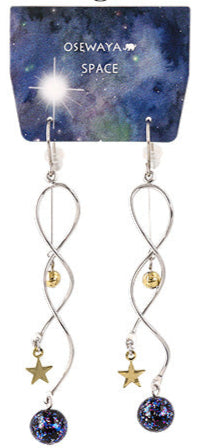 Space Multi Drop Earrings